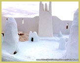 Tomb of Sidi Aissa at Melika in the M'Zab Valley UNESCO world heritage site, Algeria